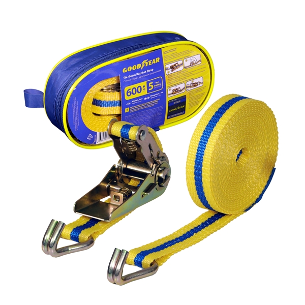 Стяжка груза GY с храповым механизмом 600 кг, 5 м