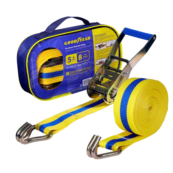 Стяжка груза GY с храповым механизмом 5 т, 8 м