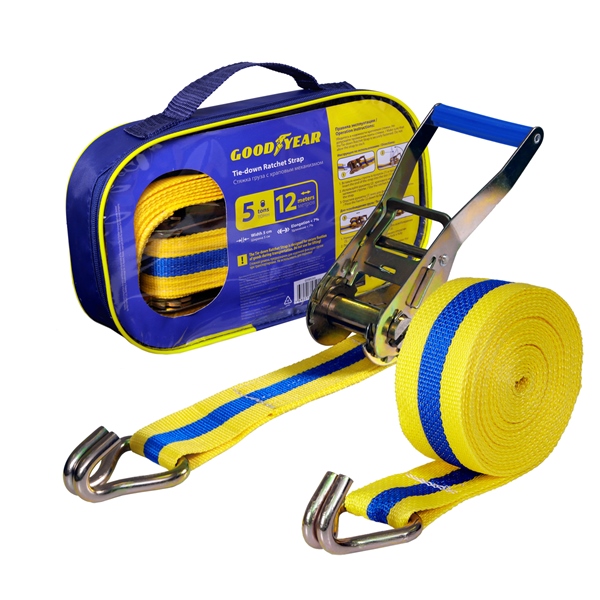 Стяжка груза GY с храповым механизмом 5 т, 12 м