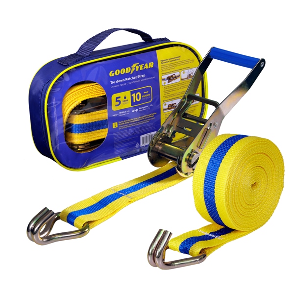 Стяжка груза GY с храповым механизмом 5 т, 10 м