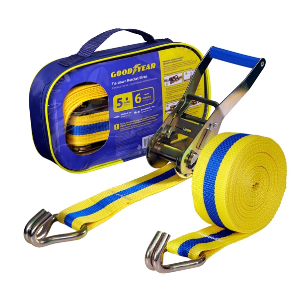 Стяжка груза GY с храповым механизмом 5 т, 6 м