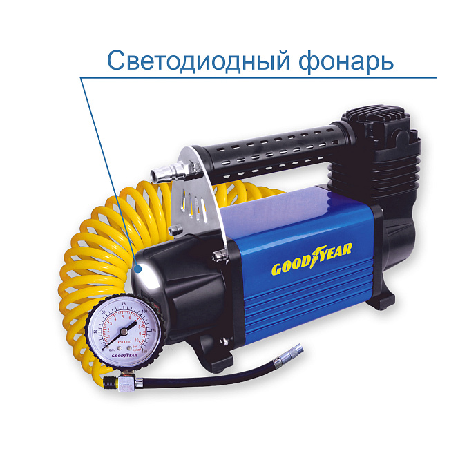 Компрессор GY-50L LED 50 л/мин