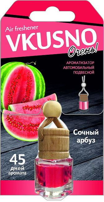 Аром. подв. флакон "Vkusno" Арбуз