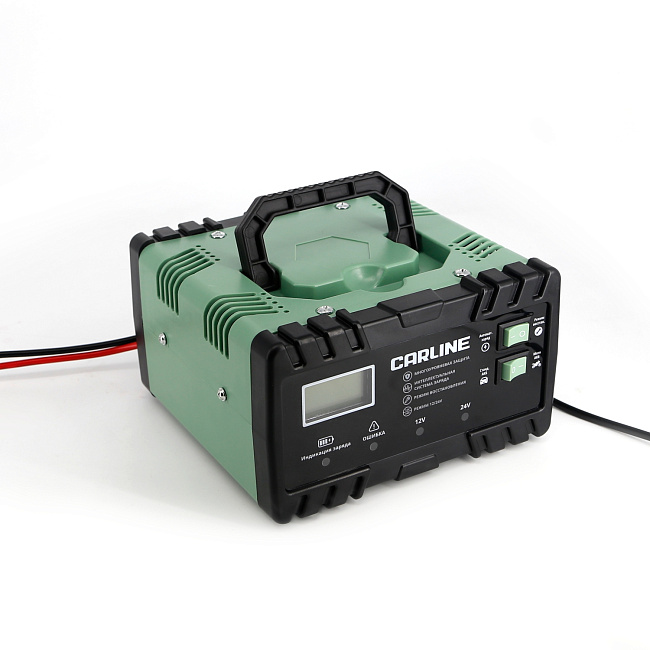 Зарядное устройство импульсное автоматическое для свинцово-кислотных аккумуляторов CARLINE CA-8AN