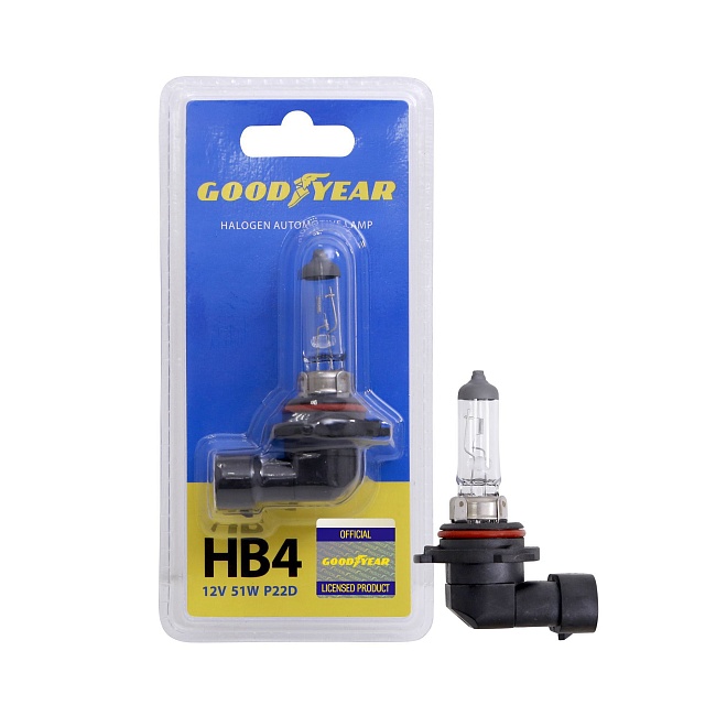 Автолампа GY НB4 12V 51W P22d (блистер)