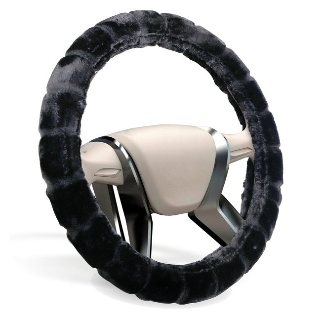 Оплетка MONA LISA Inspiration меховая, M /черный/