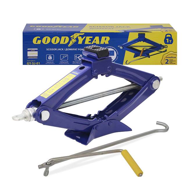Домкрат ромбический GY GY-SJ-01 1т 95-350 мм