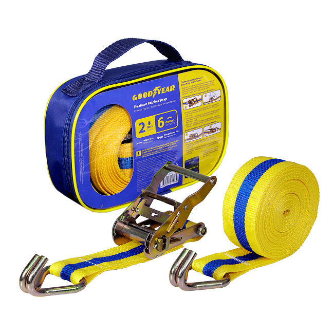 Стяжка груза GY с храповым механизмом 2 т, 6 м