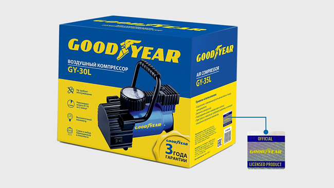 Компрессор GY-30L LED 30 л/мин