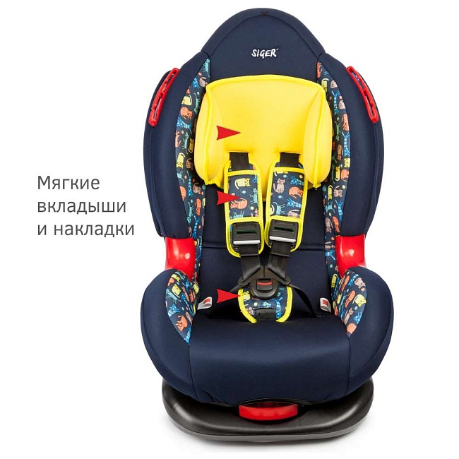 УУД Siger ART Кокон Isofix гр.I/II, котики