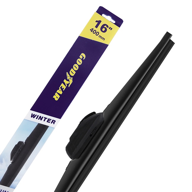 Щетка зимняя GY Winter Premium 16"/40 см, 9 переходников
