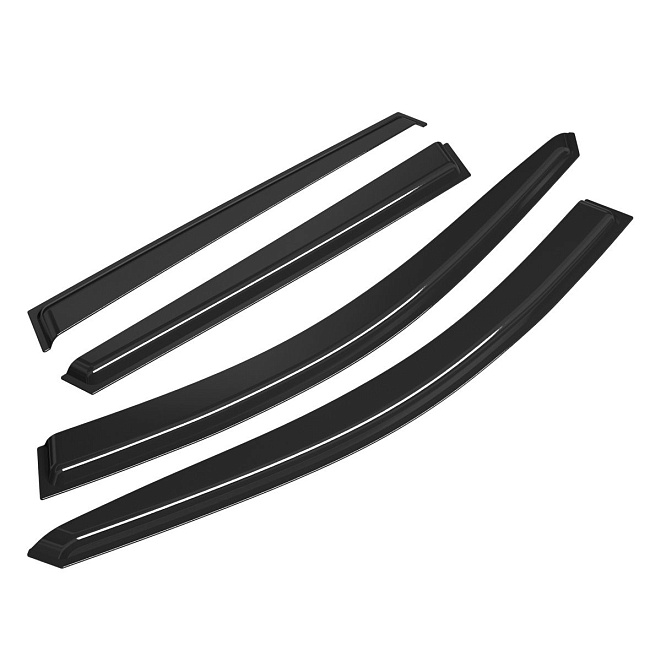 Дефлекторы Chevrolet Lacetti 04-13 универсал, нак., неломающиеся, 4шт