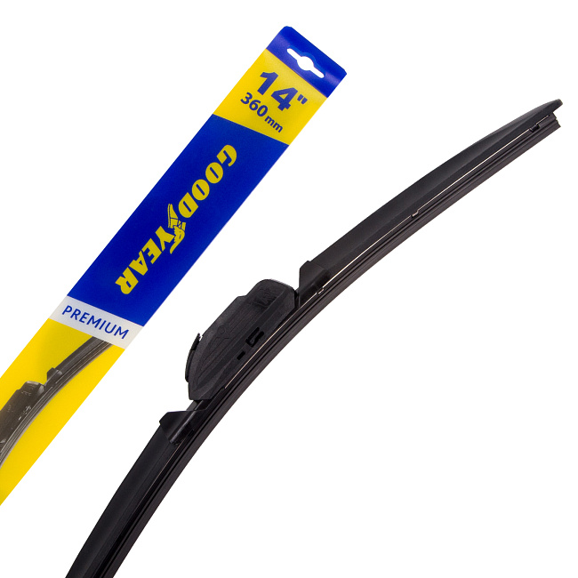 Щетка бескаркасная PREMIUM 14"/360 мм