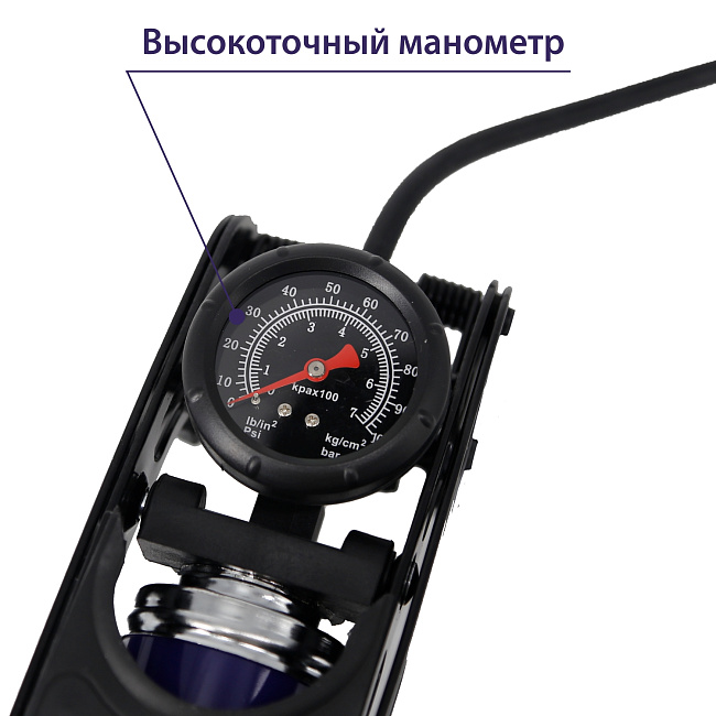 Насос ножной одноцилиндровый Goodyear GY-F1C
