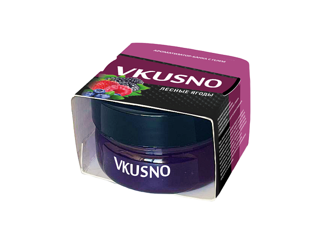 Аром. банка гелевый "Vkusno" Лесные ягоды