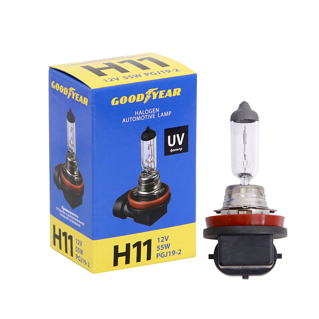 Автолампа GY Н11 12V 55W PGJ19-2