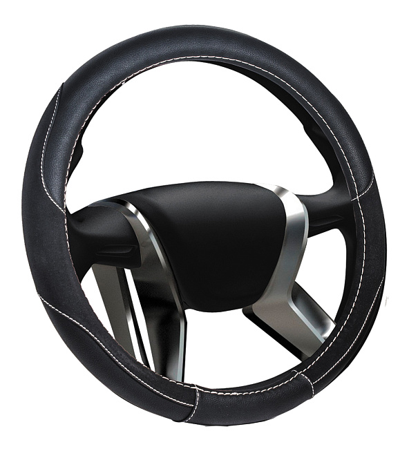 Оплетка замша SENATOR Michigan M, 38см /ЧЕРНЫЙ/