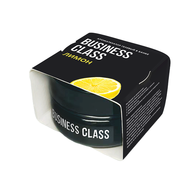 Аром. банка гелевый "Business Class" Лимон