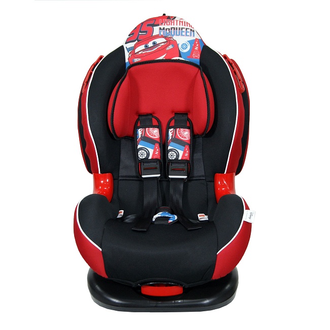 УУД Disney Кокон Isofix гр.I/II, Тачки спидометр, красный