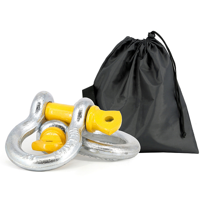 Комплект шаклов CA 3,25т/13т, 2 шт, с мешком гасителем