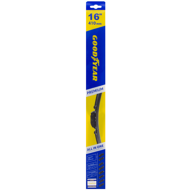 Щетка бескаркасная PREMIUM 16"/400 мм