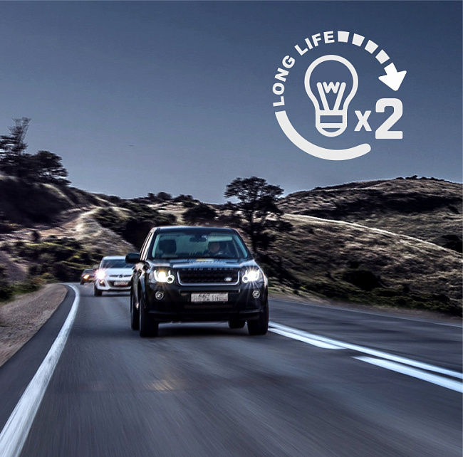 Автолампа GY Н7 12V 55W PX26d Long Life