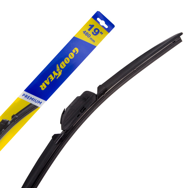 Щетка бескаркасная PREMIUM 19"/480 мм