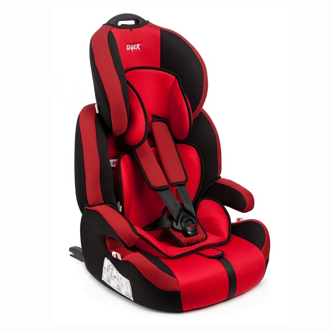 УУД Siger Стар Isofix Lux гр.I/II/III, красный