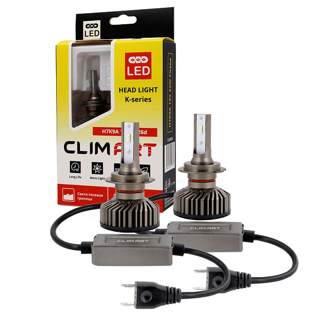 Лампа светодиодная CA H7K9A 12V (H7) /к-т 2шт