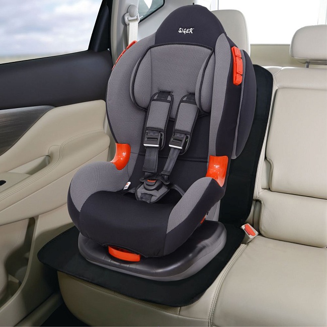 Накидка защитная Siger Safe-5M "Light" под детское автокресло с высокой спинкой, размер M