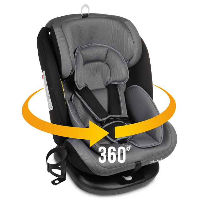 УУД Zlatek Cruiser Lux гр.0+/I/II/III, серый, черный