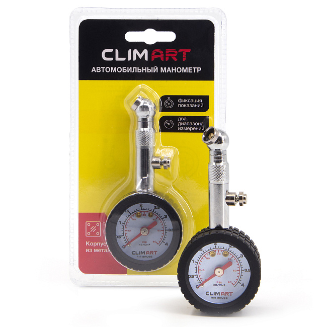 Манометр CA автомобильный стрелочный металлический