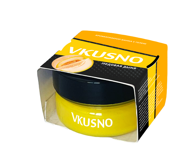 Аром. банка гелевый "Vkusno" Медовая дыня