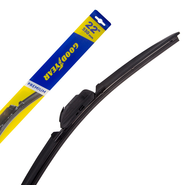 Щетка бескаркасная PREMIUM 22"/550 мм
