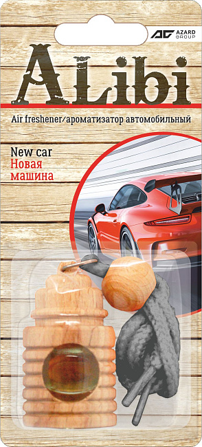 Аром. подв. флакон "Alibi" Новая машина