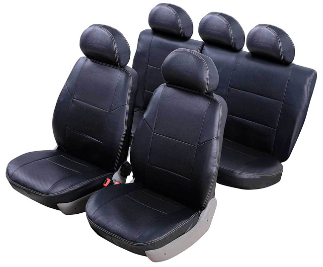 Чехлы SENATOR Atlant HYUNDAI SOLARIS 10-> HB разд чер.