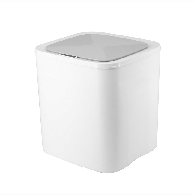 Ведро мусорное с сенсорной крышкой CA 2G-12LW, белый