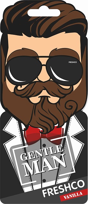 Аром. подв. карт. "ТМ Gentleman" Ваниль