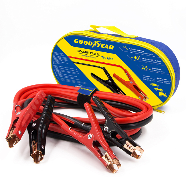 Провода прикуривания GY 700A, 3,5м (сумка)