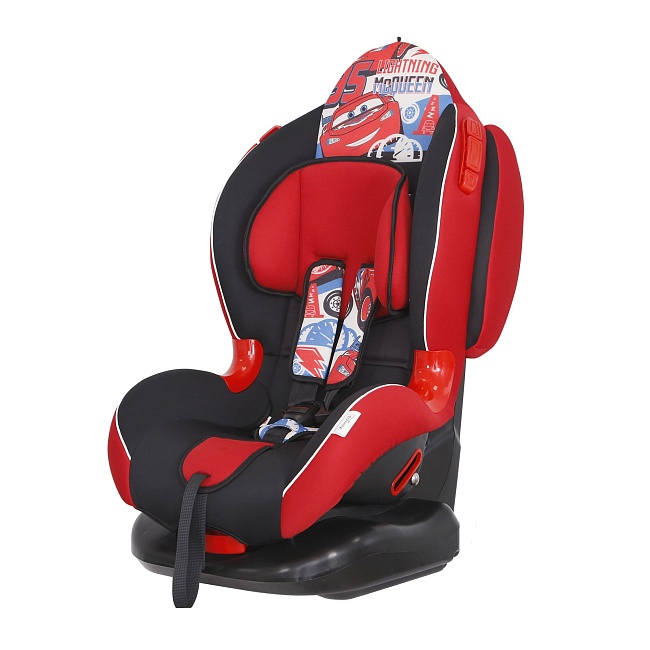 УУД Disney Кокон Isofix гр.I/II, Тачки спидометр, красный