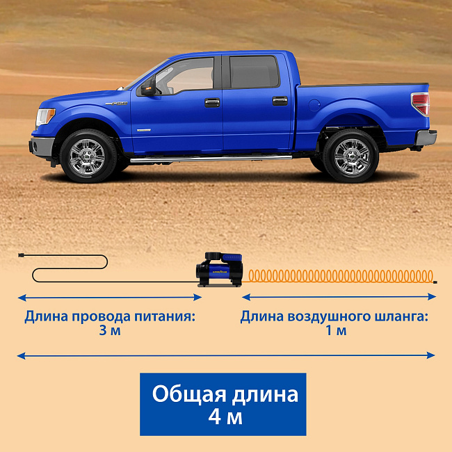 Компрессор GY-35L LED DIGITAL 35 л/мин