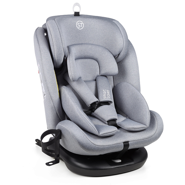 УУД Smart Travel Boss Isofix гр.0+/I/II/III, Light grey