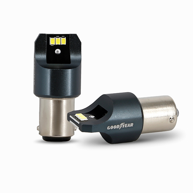 Лампа светодиодная GY P21WLED 12-24V /к-т 2шт