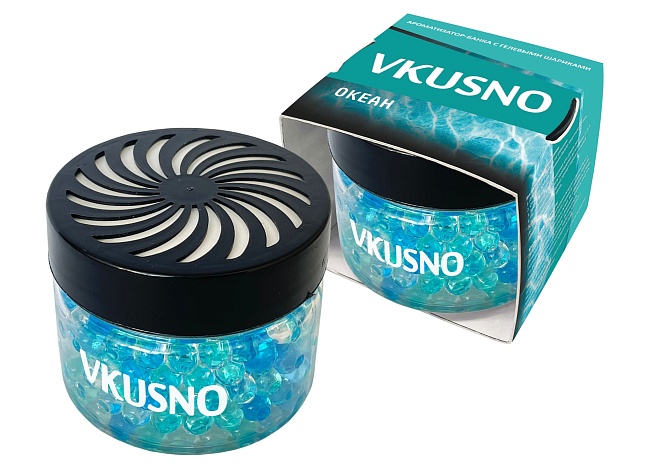 Аром. банка с гел. шар. "Vkusno" Океан