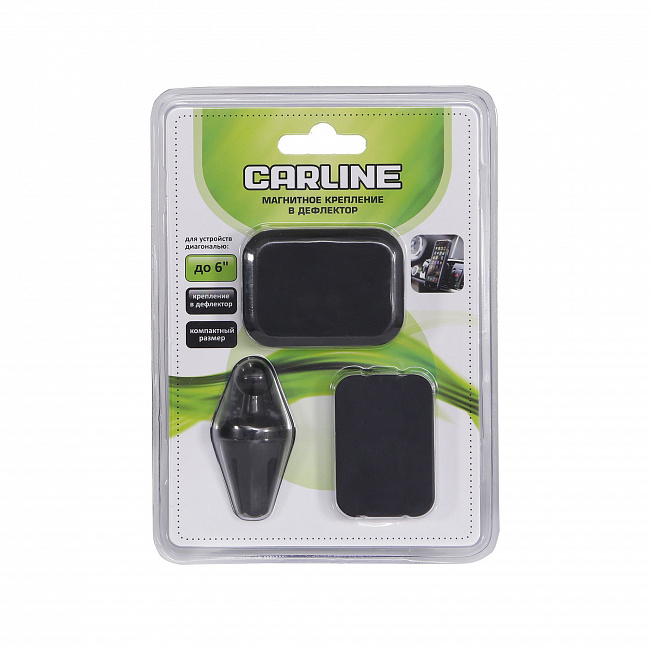 Держатель магнитный CARLINE®  для телефона/смартфона/навигатора в дефлектор автомобиля