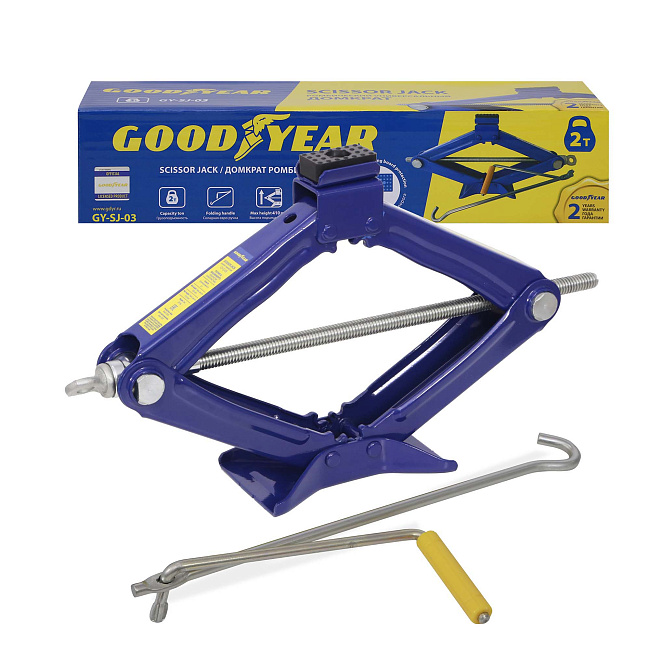 Домкрат ромбический GY GY-SJ-03 2т 100-410 мм