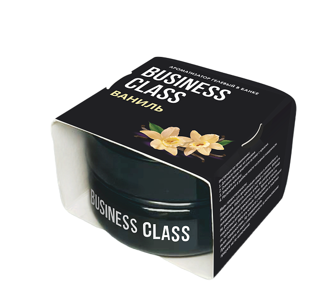 Аром. банка гелевый "Business Class" Ваниль