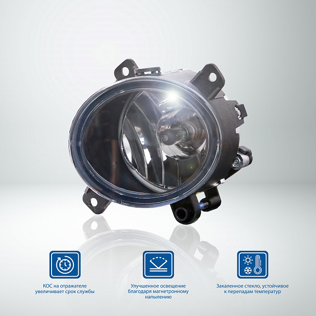 Фары противотуманные галогенные GY Granta с лампами Н11