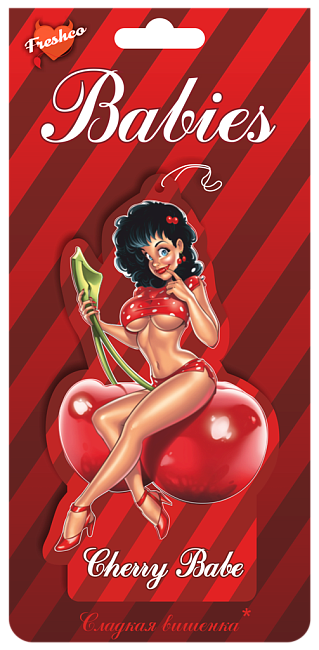 Аром. подв. карт. "Babies Cherry Babe" Вишня