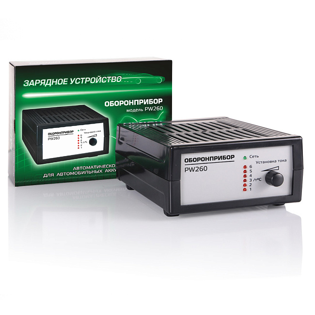 Зарядное устройство импульсное ОБОРОНПРИБОР PW 260
